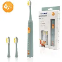 Luvion 500S Groen – Sonische Elektrische Kinder Tandenborstel Kind – 5 Poetsstanden – USB-C Oplaadbaar