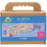 Creativ Company knutselset pastelkleuren etui decoratie voor kinderen.