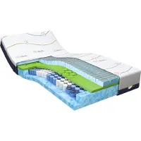M line Cool Motion 5 Traagschuim matras 90 x 210 x 26 cm - tot 140 kg