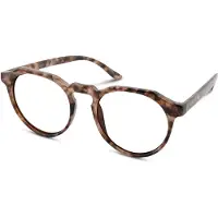 Croon Leesbril - MARVIN – Sterkte +2.50 - Kleur Havanna – Unisex model – Stevig lichtgewicht montuur – Heldere leesglazen van topkwaliteit – Modern & stijlvol – Inclusief etui en doekje