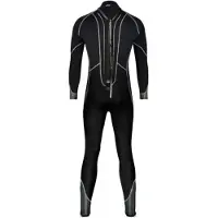 Pinnacle Aquatics Merino Elastiprene 5 Mm Diving Wetsuit Zwart SM Man