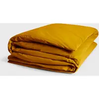 Yumeko Dekbedovertrek Flanel 240x220 Geel - Eco, Bio & Fairtrade