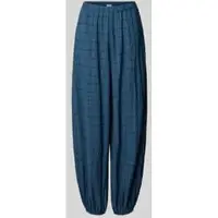 Jake*s Casual Stoffen broek met elastische band