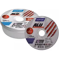 Norton ALU Serie - Snijschijf - 125mm - 1,0mm - 20 stuks