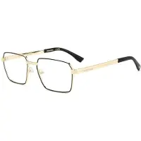 Dsquared2 D2 0193 Matte black gold 54/17/145 MAN Brilmonturen