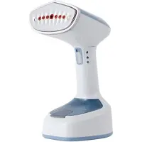 Eafc Kledingstomer Inklapbaar -1500W – Ontkreuker – Handstomer voor Kleding en Meubilair – Stoomapparaat – Incl. opzetborstels - Stoomreiniger - blauw