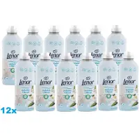Lenor Wasverzachter Linden Blossom & Sea Salt – 12 x 950 ml – 456 Wasbeurten – Langdurige Frisheid & Zachte Was