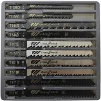AWTOOLS - Jigsaw Blades - 100mm - HCS Staal - T-Schacht