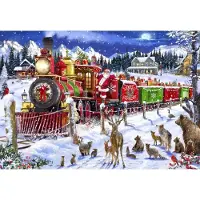 Blue Bird Santa Express Usa 1000 stukjes