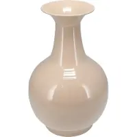 Koopman Vaas Zink Shiny Sand 38cm-Home½Styling