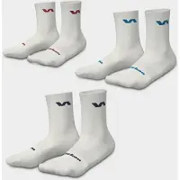 Varlion Set van 3 sokken Pro Players Heren Zwart/Blanco - 41-45