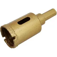 AWTOOLS Serie - Diamanten Boorkroon - 50mm - Voor Gres en Keramiek - Waterkoeling Nodig