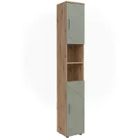 Vicco Badkamerkast Irma Saliegroen 30 x 192 cm, Model 59032