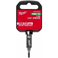 Milwaukee Serie - Torx Dop 1/4" - T15 - Robuust - Smal Profiel
