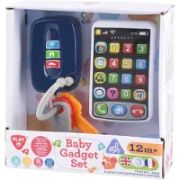 Playgo baby speelgoedset mobiel autosleutels interactief geluid.