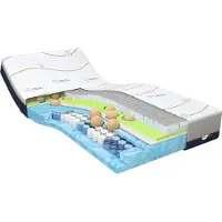 M line Cool Motion 8 Traagschuim matras 80 x 200 x 26 cm - tot 140 kg