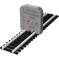 PROSES PVT-002 H0 Spanningstester 3-railsysteem