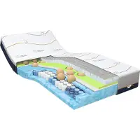 M line Cool Motion 8 Traagschuim matras 90 x 210 x 26 cm - tot 140 kg