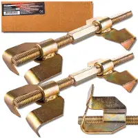 FORCEKRAFT - Twee-armige Verencompressor - 230 mm - Staal - 2 Stuks