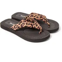 Brasileras Teenslipper 'Savanna' zwart