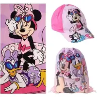 Cerda Disney Minnie Mouse &amp; Bag Set Handdoek