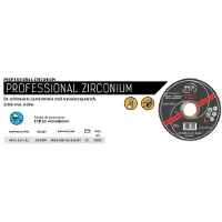 Incoflex Professional Zirconium - Tarcza voor Metaal - 400mm x 4,0mm x 32mm - Płask