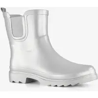 Mountain Peak korte dames regenlaarzen zilver maat 38
