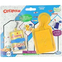 Hasbro mini spel sleutelhanger Dokter Bibber speelgoed verrassingsspel.
