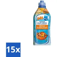 OEM Vloeibaar pH-verlagend product voor zwembaden en spa's - 1 liter - Grote verpakking - 15 stuks