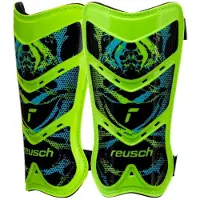 Reusch Scheenbeschermers Voetbal Shinguard Attrakt Lite Groen-Zwart - Maat L