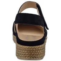 Durea 5923 wijdte K Sandalen | Maat 5.5 Dames Zwart
