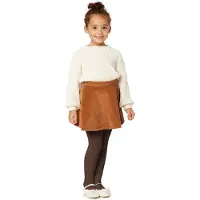 Merry Style WL-010 Kinderen Panty - 60 DEN -Microvezel - Meisjes - Polyamide - Caffe - 152-158