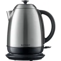 Buydeem waterkoker, model K640, kleur: roestvrij staal, EU-model