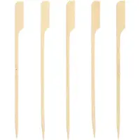 Papstar 10x 250 Fingerfood spiesjes pure 15 cm Golf