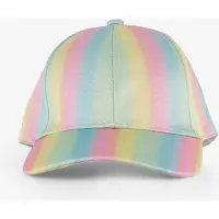 Scapino Meisjes pet met regenboogkleuren - Blauw