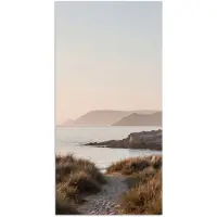 PosterMonkey Poster 80x160 cm - Landschap - Kust - Duinen - Posters - Kamer decoratie - Wanddecoratie woonkamer - Muurdecoratie slaapkamer