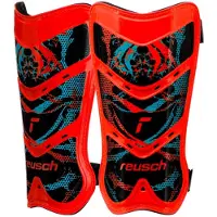 Reusch Scheenbeschermers Voetbal Shinguard Attrakt Lite Rood-Zwart - Maat L