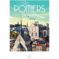 La Loutre puzzel POITIERS EN ENTIER - 1000 stukjes puzzelspel.
