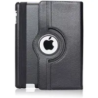 Phonillico Hoes geschikt voor iPad Air 11 M4 2026 - 360° draaibare Bookcase - Zwart