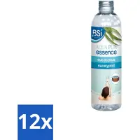 Bsi – Spa Geuressence – Aqua Pur Essence - Eucalyptus – 250 ml - Voordeelverpakking - 12 stuks