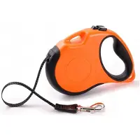 TrueLove Handy Automatische Hondenriem Oranje 5m voor Middelgrote Honden