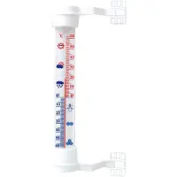 Terdens Serie 0433 - Buitenthermometer - 270 mm - Wit - UV-bescherming