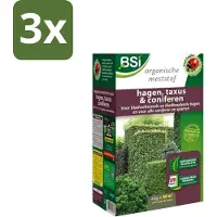 OEM – Hagen, Taxus & Coniferen Meststof – Sterke Groei & Diepgroene Naalden – 4 kg (40 m²) - Bulkverpakking - 3 stuks
