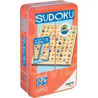 Big Buy Cooking Sudoku Metalen Doos - Logicaspel met Magnetisch Houten Speelbord - 81 Genummerde Fiches - 65 Uitdagingen - Reisformaat - 1 Speler - Vanaf 6 Jaar - Collection