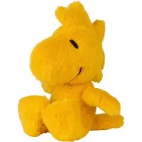 Snoopy Knuffel - 15 cm - Woodstock ECO Fuzzy Yellow - Pind - - OneSize - Knuffels
