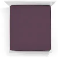 Bella Donna Hoeslaken Jersey Lits-jumeaux XL violett-0546 200/220-200/240