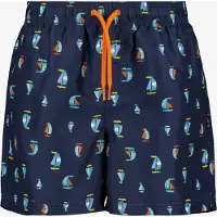 Osaga jongens zwembroek met zeilbootprint blauw maat 146/152