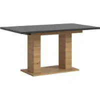 Ebuy24 Uitschuifbare Eettafel Motion Emob - Artisan & Grijs - 150-190x76x90 Cm