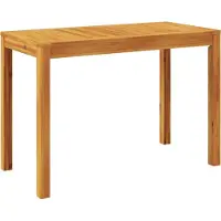 Syfax Tuintafel 110x55x75 cm massief acaciahout
