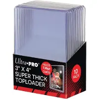Ultra pro Toploader - Regular 3"x4" Super Thick 130PT (10 stuks)